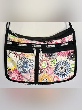 LeSportsac Floral Multi-Color Crossbody Bag